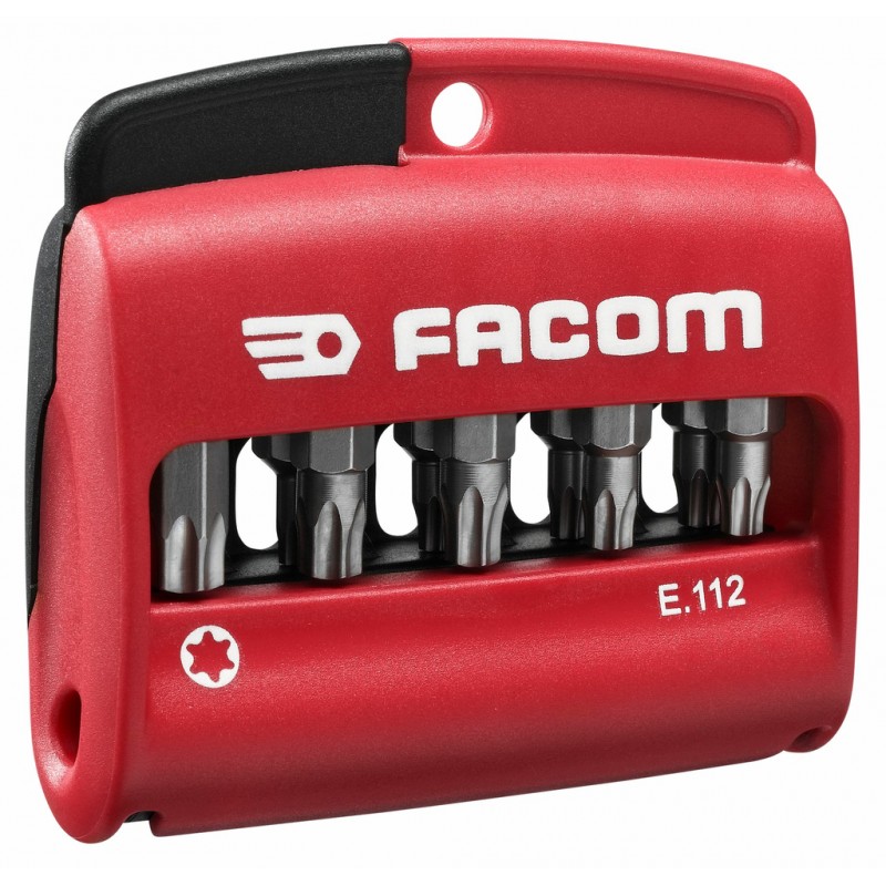 Facom Σετ με 10 μύτες Torx® - E.112PB